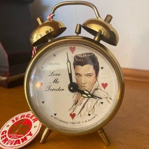 Collectible Vintage Elvis Clock